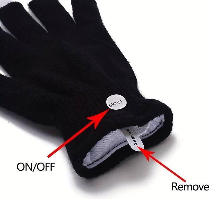 Actual product image Cbx LED Gloves, Glowing Gloves (One size)