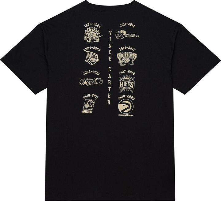 Actual product image Mitchell & Ness Vince Carter HALL OF FAME Premium Shirt schwarz - L (L)