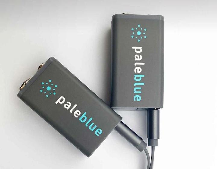 Actual product image Pale Blue PB-9V (2 pcs., 9V Block, 500 mAh)