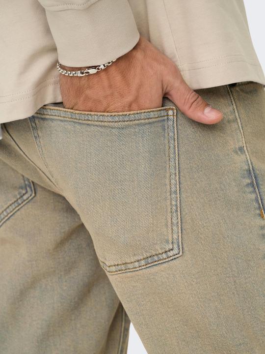 Actual product image Only & Sons ONSWEFT Niedrige Taille Normal geschnitten Jeans Slim Fit Jeans (28)