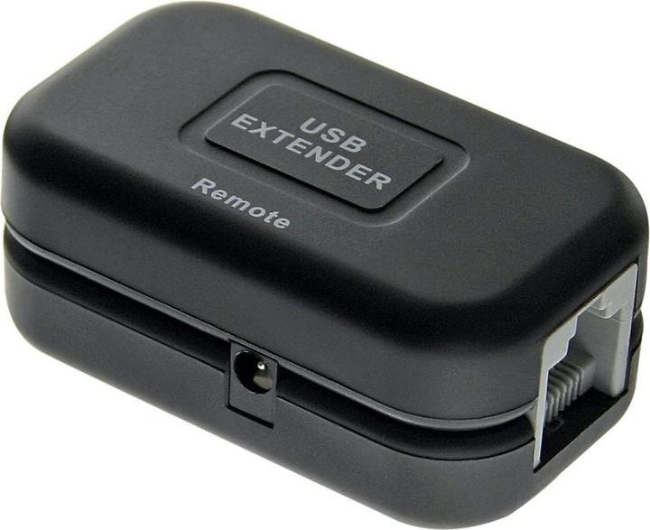 Image du produit InLine ® Rallonge USB, jusqu'à 60m via câble réseau RJ45 cat. 5e (60 m, USB 1.1)
