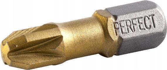 Produktbild Stalco Bit Tipp 1/4 Pozidriv PZ1 25 mm Titan auf (25mm)