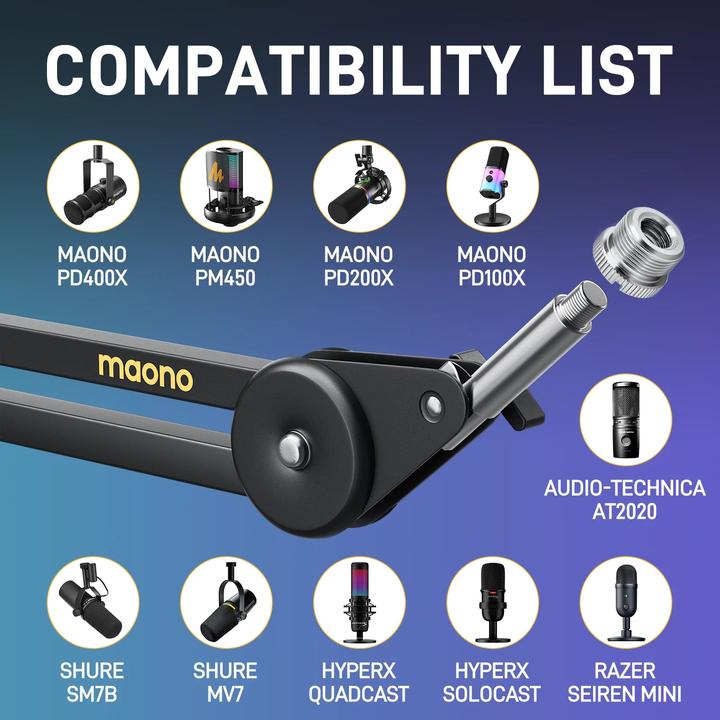 Produktbild Maono BA37 Mikrofonarm