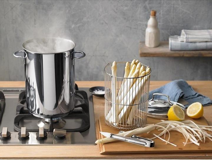 Actual product image WMF Asparagus pot (16 cm, Pot, Stainless steel)