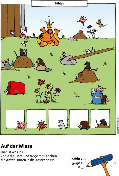 Produktbild Vorschulblock - Konzentration und Wahrnehmung