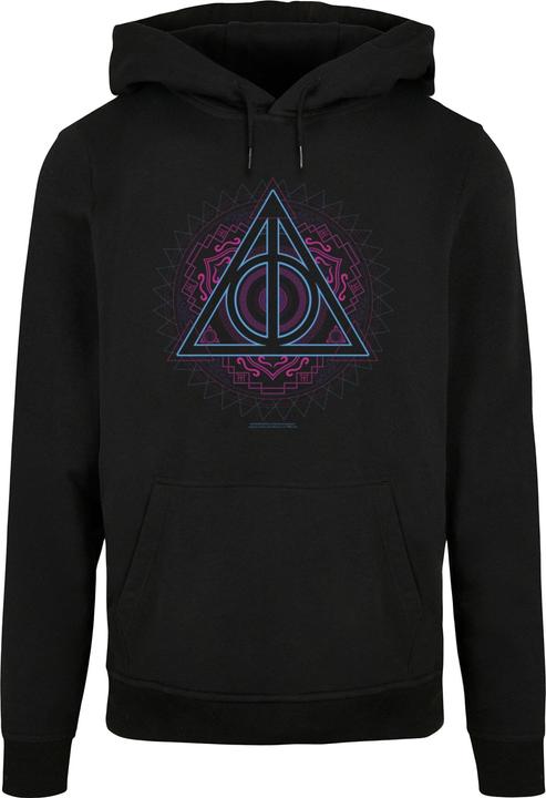 Immagine prodotto Absolute Cult Harry Potter - Felpa con cappuccio Basic neon dei Doni della Morte - 114519 (6XL)