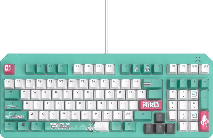 Produktbild ASUS TUF Gaming K3 Gen II Hatsune Miku Edition (DE, Kabelgebunden)