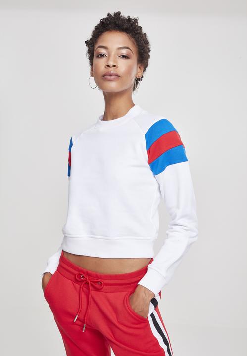 Immagine prodotto Urban Classics Girocollo con maniche a strisce da donna (XXL)