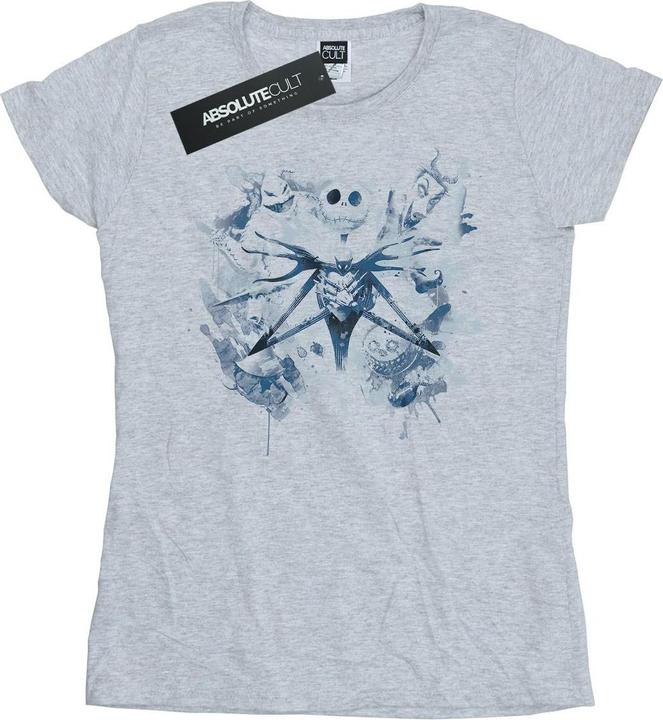Disney Nightmare Before Christmas Paint Spray Carers TShirt (XXL)