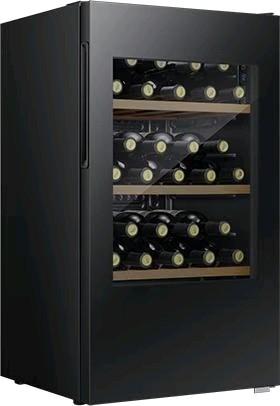 Produktbild Hisense RW12D4NWG0 Weinkeller mit Kompressor Kostenlose Installation Schwarz 30 Flaschen