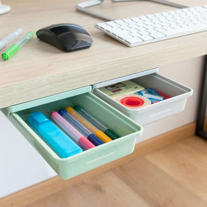 Immagine prodotto InnovaGoods 2x cassetti da scrivania autoadesivi