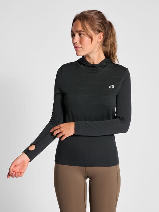 Immagine prodotto Newline Cambrigde Felpa Con Cappuccio Senza Cuciture Donna (XL)