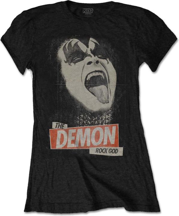 Actual product image KISS The Demon Rock (Girlie) (M)