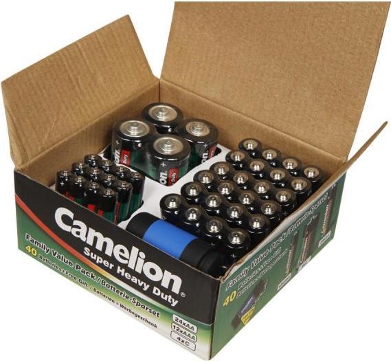 Produktbild Camelion Batterie-Set Micro, Mignon, Ba (40 Stk., AAA, AA)