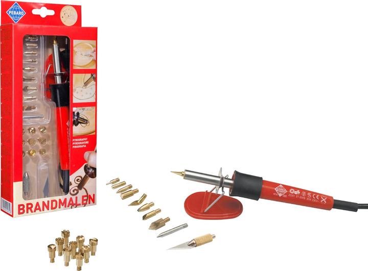 Image du produit Magni Pebaro 0261 Kit de marquage, fer à marquer, 9 poinçons, 9 pointes à marquer, pointe à souder
