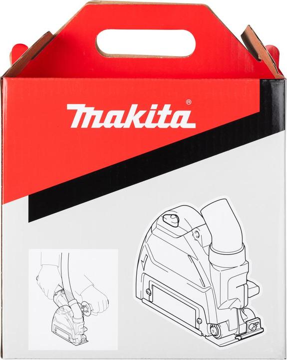 Actual product image Makita Suction hood 125mm concrete