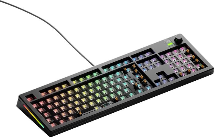 Immagine prodotto Glorious GMMK 3 100% Barebones con cavo nero - ISO (DE, Cablato)