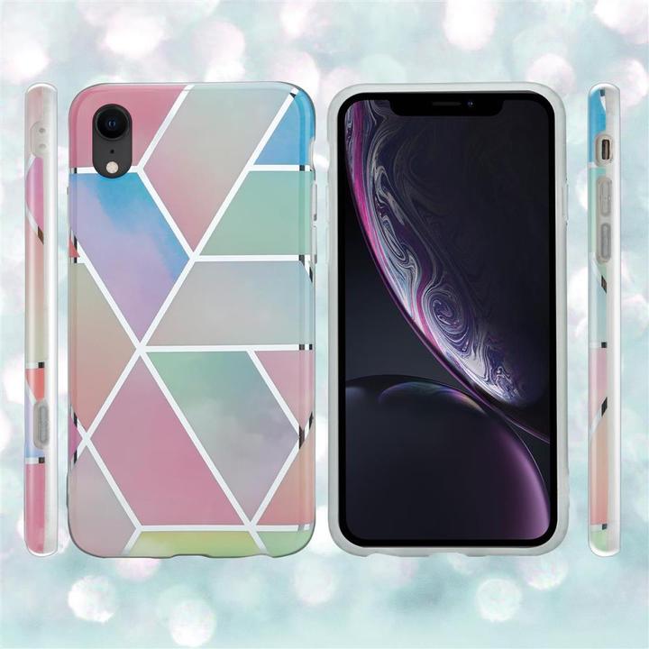 Immagine prodotto Cadorabo IMD TPU Colourful Marble Cover (Apple iPhone XR)