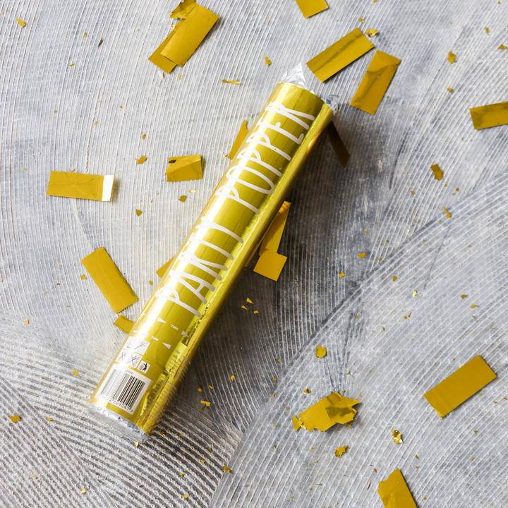 Produktbild Folat Party Popper Gold
