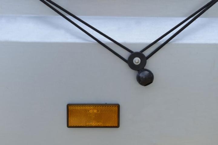 Produktbild Unitec Seitenreflektor eckig, 2 Stk,gelb