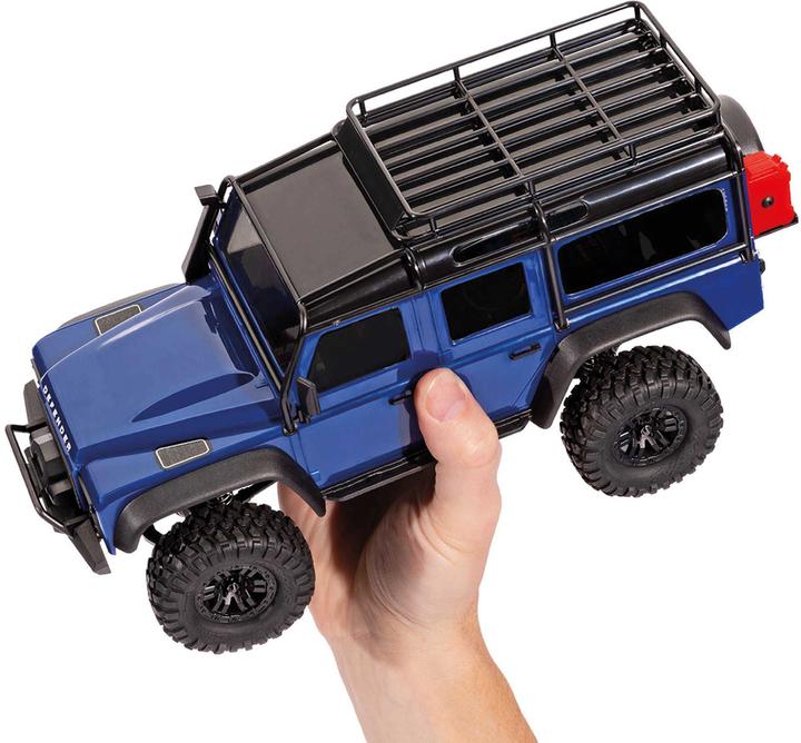 Image du produit Traxxas TRX-4M LR Defender Crawler électrique 4WD 1:18 RTR Rouge (RTR Prêt à fonctionner)