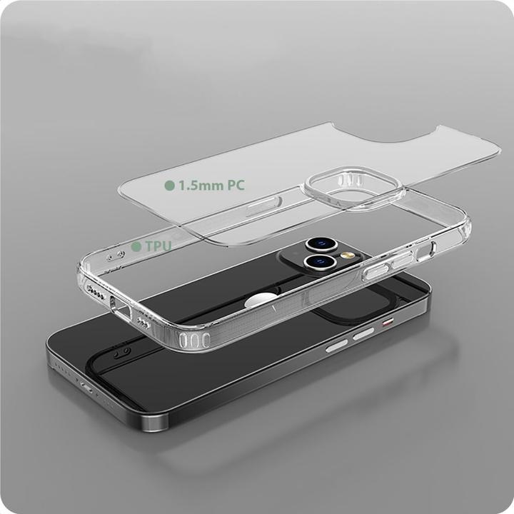 Image du produit Tech-Protect Flexair Hybrid do iPhone 15 Clear (Apple iPhone 15)