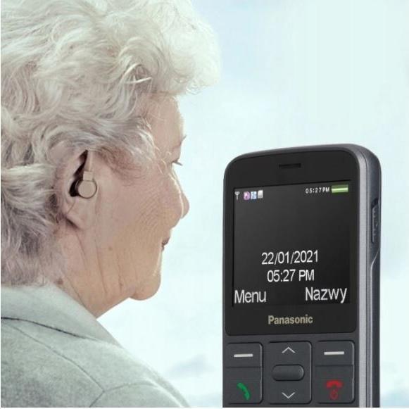 Produktbild Panasonic KX-TU160 Easy Use Mobile Phone Pilkas, 2.4 ", TFT-LCD, 240 x 320, USB version USB-C, Built-in camera (2.40", 0.30 Mpx, 4G)