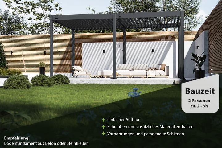 Produktbild Weide Pergola Classic (300 cm, 530 cm)