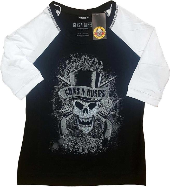 Universal Textiles T-shirt mit verblasstem Totenkopf (3XL)