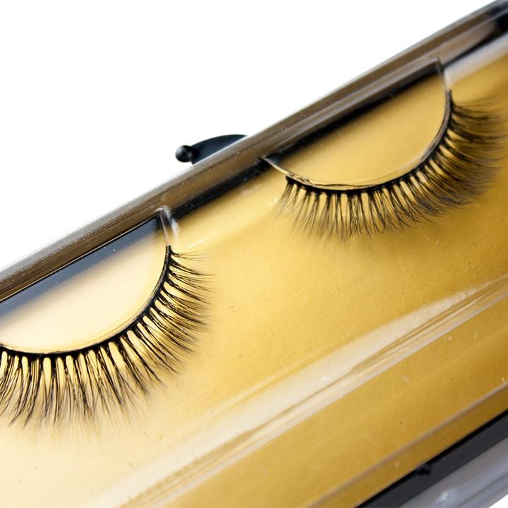 Actual product image JTI Luxurious false eyelashes made from mink fur - #004 (Artificial eyelashes)