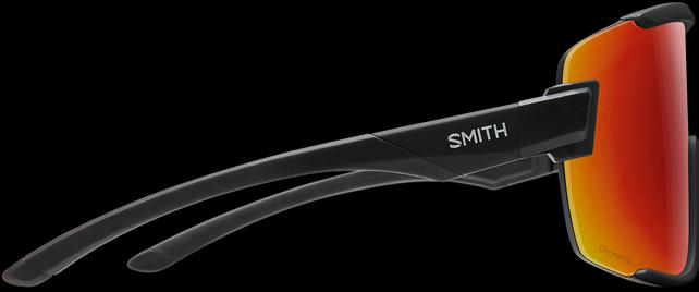 Actual product image Smith Wildcat (Mat Black, Red Mirror, Red)
