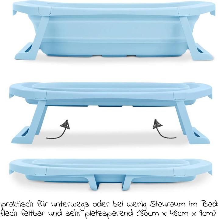 Productafbeelding Hauck Wash N Fold M Lichtblauw