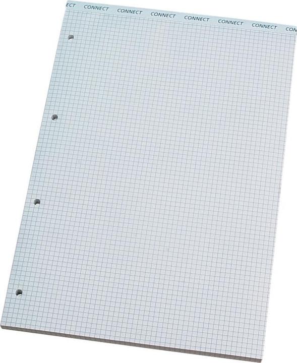 Q-Connect Notepad without cover sheet FSC (A4, Checked)