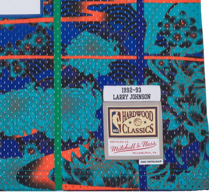 Produktbild Mitchell & Ness Swingman Mesh Jersey Charlotte Hornets ASIAN Johnson - S (S)