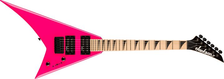 Actual product image JACKSON JS1XM Rhoads Minion Electric Guitar, Neon Pink (Electric guitar)