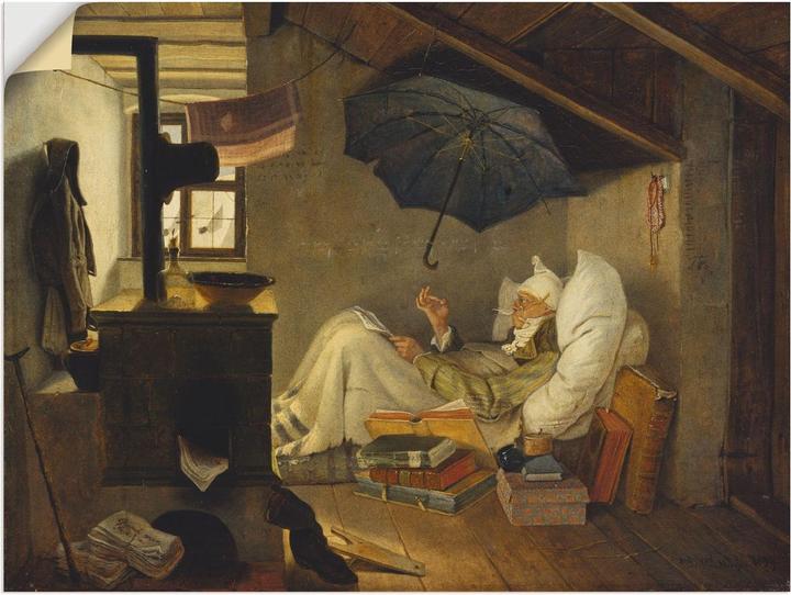 Immagine prodotto Artland Il povero poeta. 1839 T7XF (40 x 30 cm)