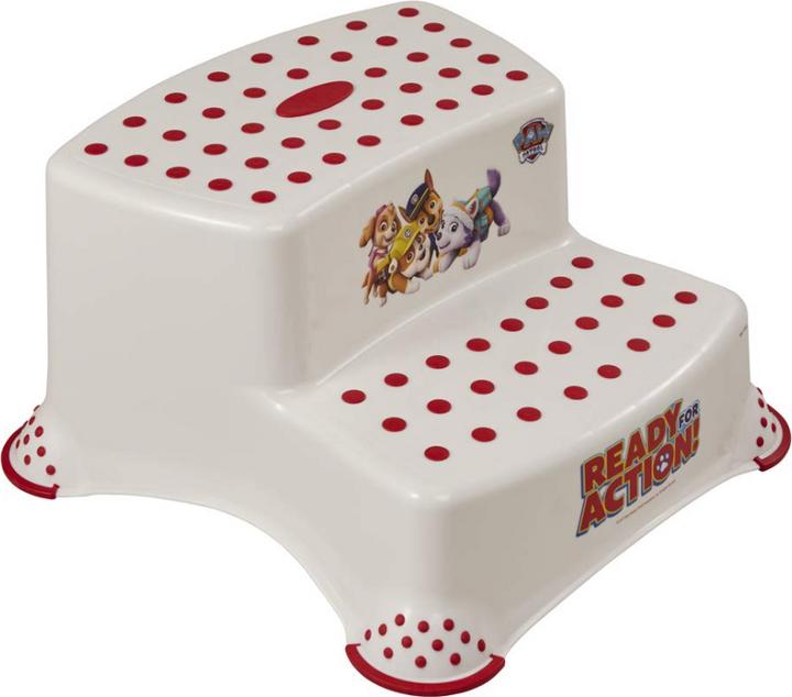 keeeper Sgabello per bambini igor "Paw Patrol", due gradini, bianco