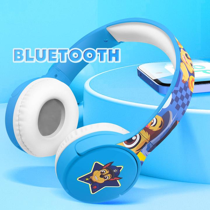 Actual product image Forever Paw Patrol Bluetooth headphones blue