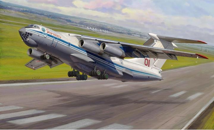 Actual product image Carson 1:144 Ilyushin IL-76 MD Heavy transports