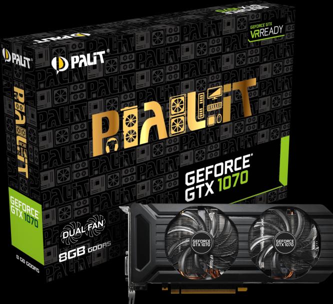 Immagine prodotto Palit GeForce GTX 1070 Dual (8 GB)