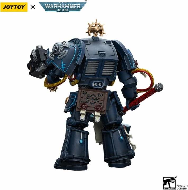Immagine prodotto Joy Toy Statuetta Warhammer 40k 1/18 Ultramarines Bibliotecario in armatura Terminator 12 cm