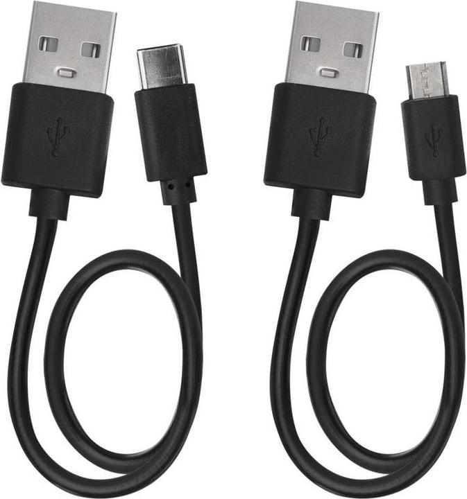 Actual product image Emos Alpha 10S powerbank, 10000 mAh, 10 W, black (10000 mAh, 10 W, 37 Wh)