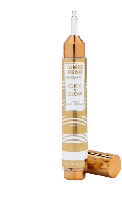Actual product image James Read Gradual tan Click and Glow (Self tanning serum, 15 ml)