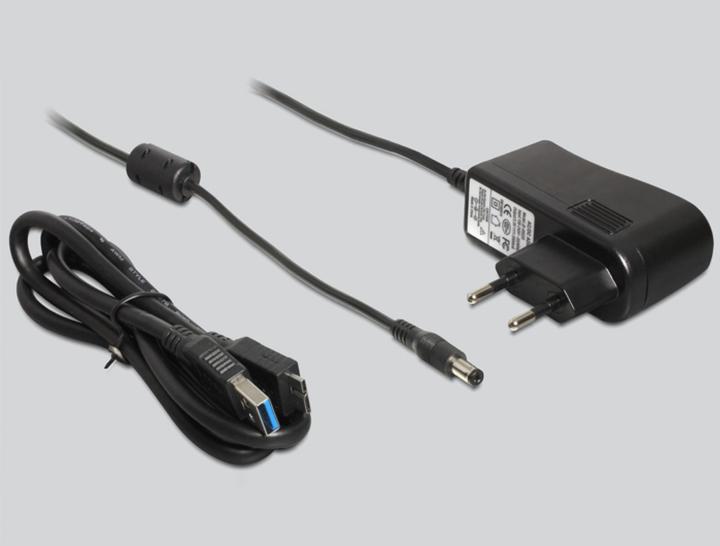 Produktbild Delock USB 3.0 Hub + 1 LAN Port (Micro USB, 4 Ports)