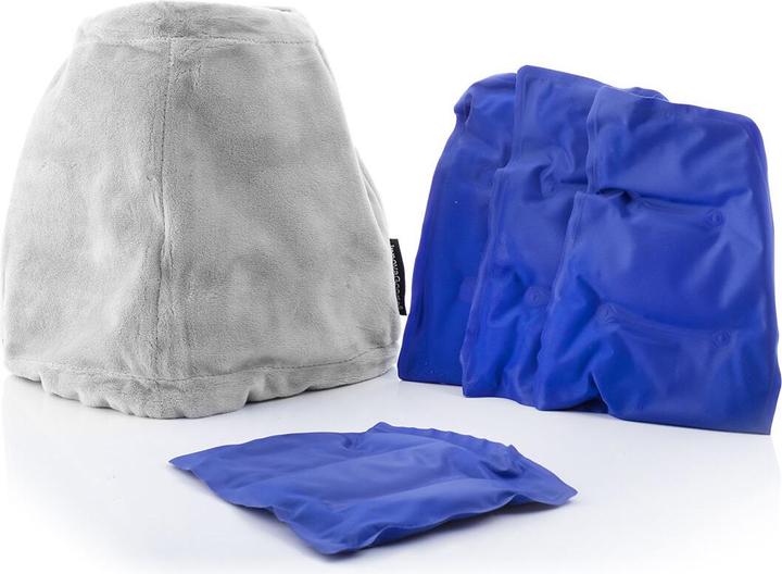 Immagine prodotto InnovaGoods Cappello in gel Hawfron Emicrania e Relax Grigio
