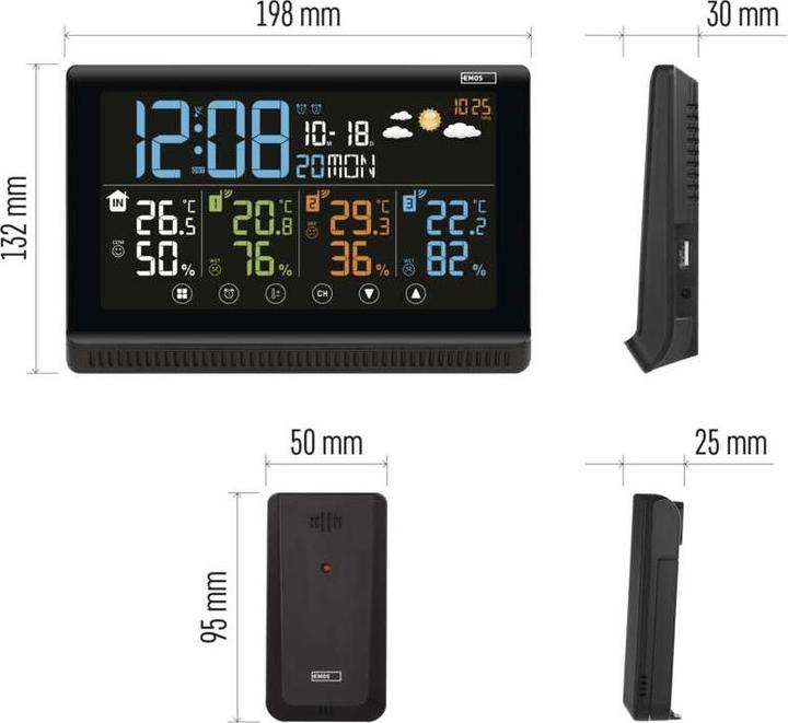 Produktbild Emos Drahtlose Wetterstation E8614