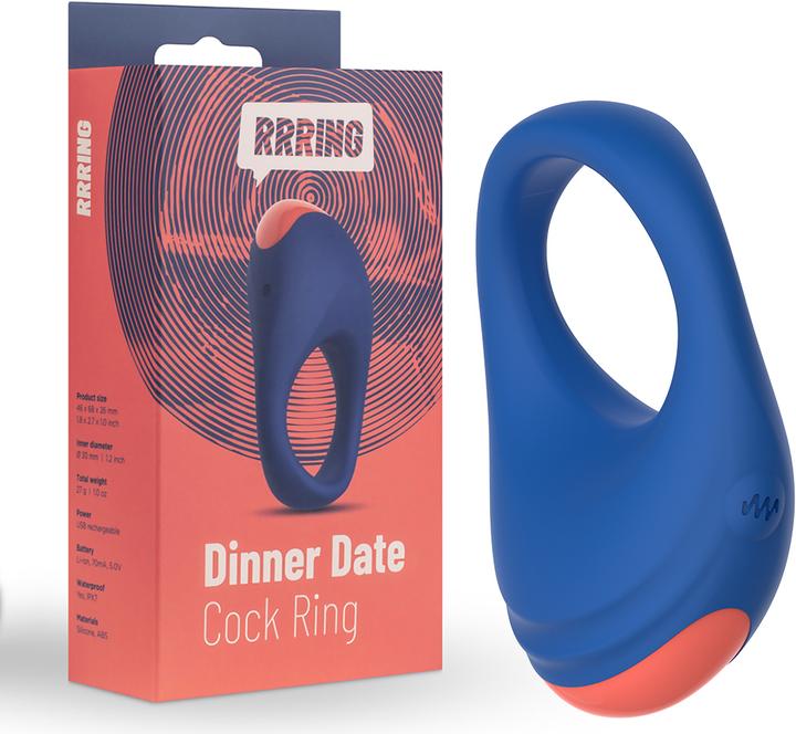 Produktbild FeelzToys RRRING Dinner Date Cock Ring (3 cm)