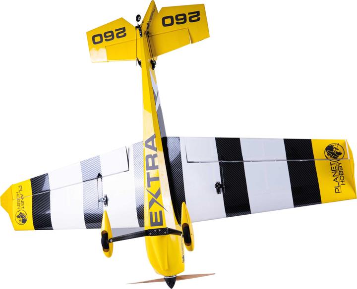 Actual product image Planet-Hobby Extra 260 60" PNP 1,54m 2.Wahl SVR! (Aerobatics)