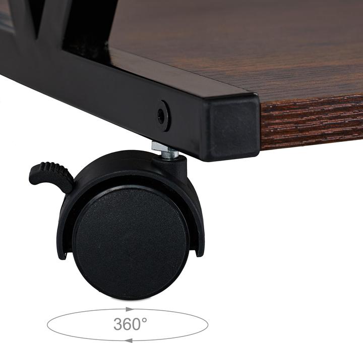 Actual product image Relaxdays Printer shelf
