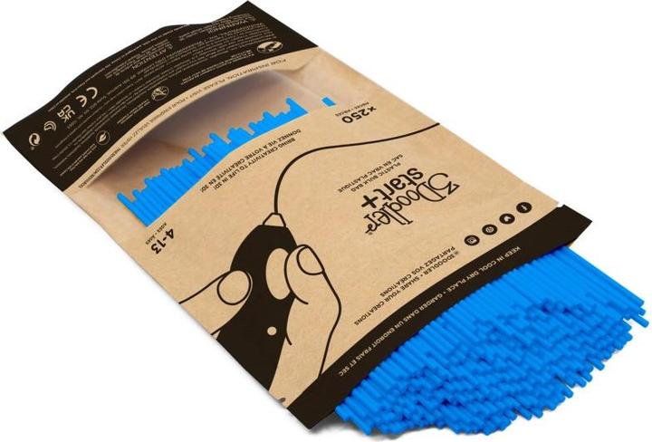 Produktbild 3Doodler Start Filament Eko | 2.5mm | 250 sztuk | Ocean Blue (2.50 mm, 1 g, Blau)